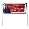 View Image 1 of 2 of Plastic Sheeting Yard Sign - 16" x 36"