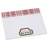 View Image 1 of 2 of Bic Sticky Note - Designer - 3x4 - Plaid - 25 Sheet