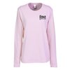 View Image 1 of 2 of Hanes ComfortSoft LS Tee - Ladies' - Colors