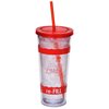 View Image 1 of 4 of Wavy Color Scheme Spirit Tumbler - 20 oz. - 24 hr