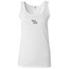 View Image 1 of 2 of Gildan Softstyle Tank Top - Ladies' - White - Screen