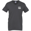 View Image 1 of 2 of Gildan Softstyle V-Neck T-Shirt - Men's - Colors - Screen