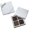 View Image 1 of 2 of Molded Chocolate Squares - 4-Pieces