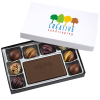 View Image 1 of 2 of Truffles & Chocolate Bar - 8-Pieces - Full Color