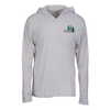 View Image 1 of 2 of Next Level Tri-Blend Hoodie - White - Embroidered