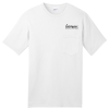 View Image 1 of 2 of All-American Tee with Pocket - White