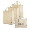 View Image 1 of 5 of Polypropylene 4-pc Grocery Set - Closeout