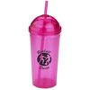 View Image 1 of 3 of Arch Acrylic Tumbler w/Straw - 24 oz. - Closeout