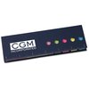 View Image 1 of 2 of Bright Flag Ruler Sticky Set