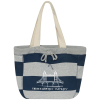 View Image 1 of 2 of MV Sport Beachcomber Tote - Striped