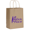 View Image 1 of 1 of Brown Kraft Paper Bag  - 10-1/2" x 8"