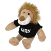 View Image 1 of 2 of Mascot Beanie Animal - Lion - 24 hr