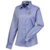 View Image 1 of 2 of Wrinkle-Free Pinpoint Dress Shirt - Ladies'