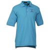 View Image 1 of 3 of Egyptian Pima Cotton Pique Polo - Men's