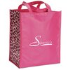 View Image 1 of 2 of Inspirations Laminated Grocery Tote - 15" x 13" -  Pink