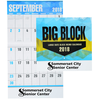 View Image 1 of 1 of Big Block Calendar - Stapled