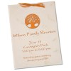View Image 1 of 1 of Seeded Invitation/Program - 7" x 5" - Carrot