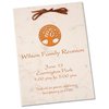 View Image 1 of 2 of Seeded Invitation/Program - 7" x 5" - Marigold