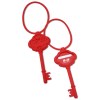 View Image 1 of 3 of Silicone Luggage Tag - Antique Key