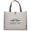 View Image 1 of 1 of Jute Blend Renew Large Shopper Tote - Closeout