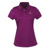 View Image 1 of 3 of OGIO Poly Interlock Stay-Cool Polo - Ladies'