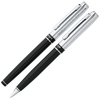 View Image 1 of 3 of Balmain Parisian Twist Metal Pen & Rollerball Set - 24 hr