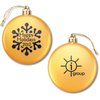 View Image 1 of 2 of Flat Ornament - Snowflake - Happy Holidays