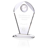 View Image 1 of 2 of Global Excellence Crystal Award - 10"