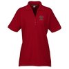 View Image 1 of 2 of Performance Waffle Mesh Polo - Ladies'