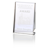 View Image 1 of 2 of Distinction Crystal Award - 6"