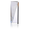 View Image 1 of 2 of Skyline Sheared Crystal Tower Award - 8"