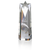 View Image 1 of 2 of Soaring Star Crystal Tower Award - 10"
