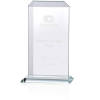 View Image 1 of 2 of Aspire Starfire Glass Award - 9"