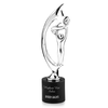 View Image 1 of 1 of Showstopper Cast Metal Achievement Award - 14" - Chrome