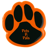 View Image 1 of 2 of Reflective Clipster - Paw Print