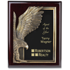 View Image 1 of 1 of Majestic Eagle Plaque - 13" - Cherry