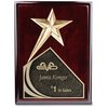 View Image 1 of 2 of Soaring Star Plaque - 10" - Cherry