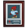 View Image 1 of 2 of Cherry Finished Wood Plaque w/Digital Print - 10"
