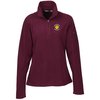 View Image 1 of 2 of Eddie Bauer 1/4 Zip Pattern Fleece Pullover - Ladies'