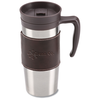View Image 1 of 2 of Cutter & Buck Leather Travel Mug - 14 oz.