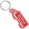View Image 1 of 1 of Semi-Truck Soft Keychain - Translucent