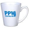 View Image 1 of 1 of Short Latte Mug - 12 oz. - White - 24 hr