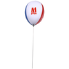 View Image 1 of 2 of Vinyl Lawn Balloon - Red/White/Blue