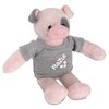 View Image 1 of 2 of Mascot Beanie Animal - Pig - 24 hr