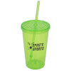 View Image 1 of 3 of Economy Tumbler with Straw - 20 oz.