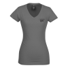 View Image 1 of 2 of Next Level 3.8 oz. Sporty V Tee - Ladies' - Screen