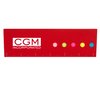 View Image 1 of 2 of Bright Flag Ruler Sticky Set - Closeout