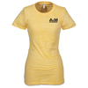 View Image 1 of 2 of Next Level Burnout Tee - Ladies'