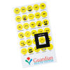 View Image 1 of 1 of Bic Mood Magnet - Smiley Faces - 24 hr