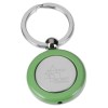 View Image 1 of 2 of Metal Lighted Key Tag - Round - Closeout